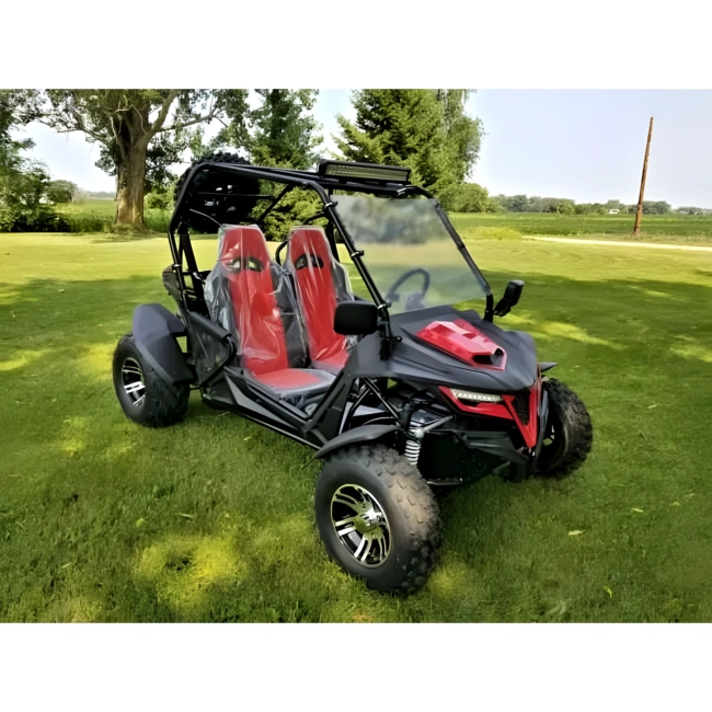 Dwuosobowe buggy spalinowe Highper Z-250 - dla nastolatków i dorosłych - czerwony