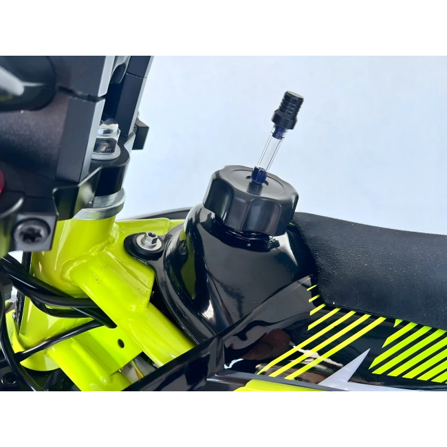 Mini cross enduro spalinowy EGL Berreta 110cc - na kołach 12/10 - prędkość 65km/h - zielony limonkowy