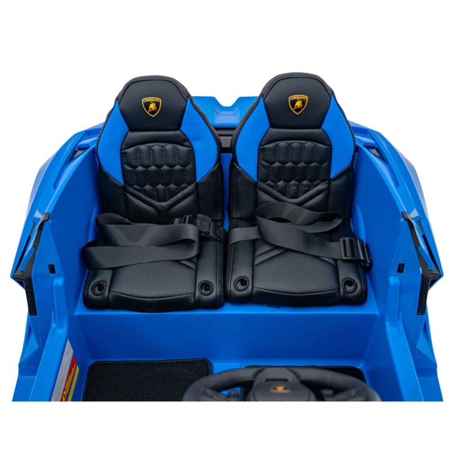 Autko na akumulator Lamborghini Revuelto XL STRONG - 200W - 15km/h - niebieski