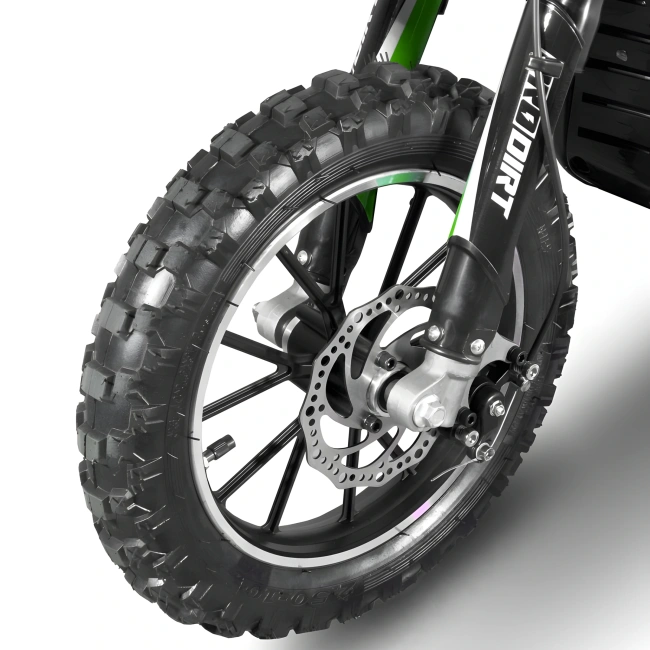 Mini cross elektryczny XTRM MX 500W - 25km/h - koła 10/10 - zielony