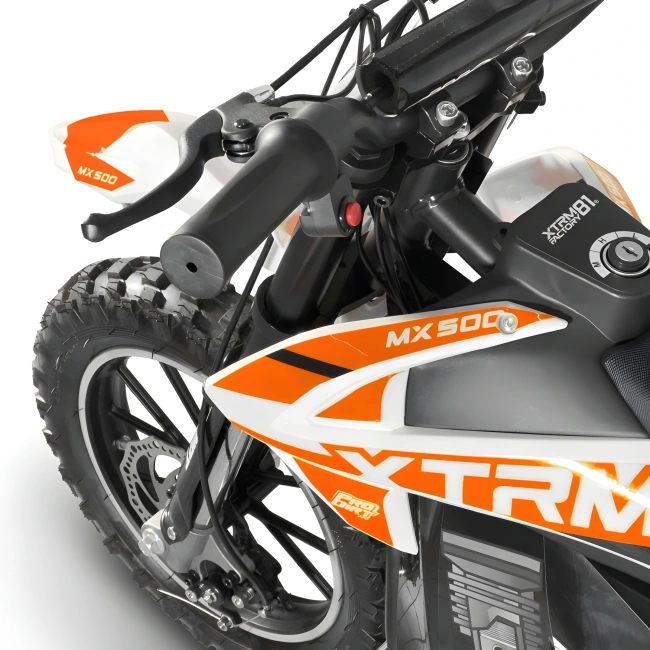Mini cross elektryczny XTRM MX 500W - koła 10/10 - pomarańczowy