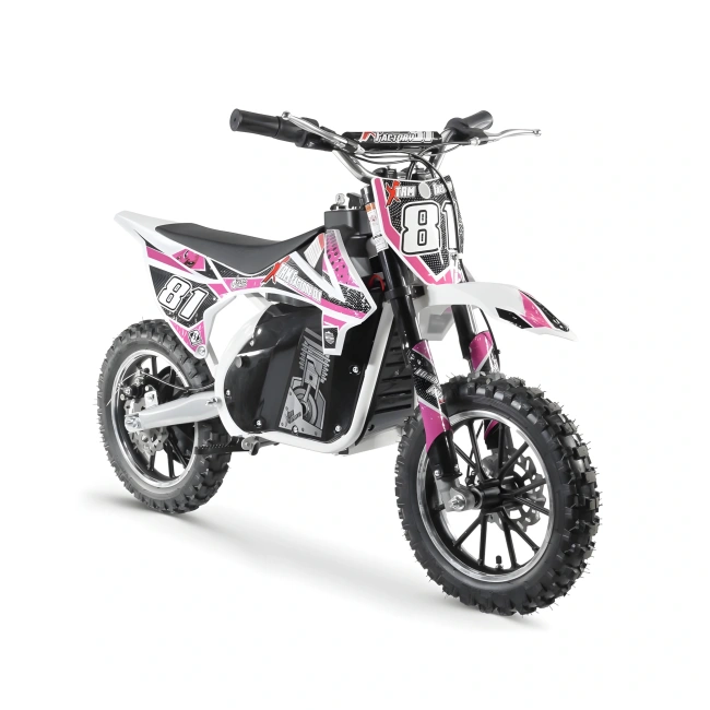 Mini cross elektryczny XTRM MX 500W - koła 10/10 - różowy