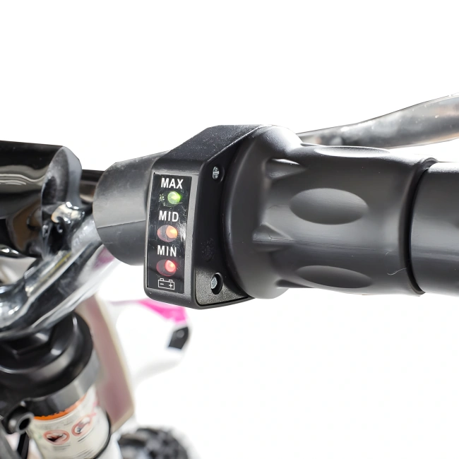 Mini cross elektryczny XTRM MX 500W - koła 10/10 - różowy