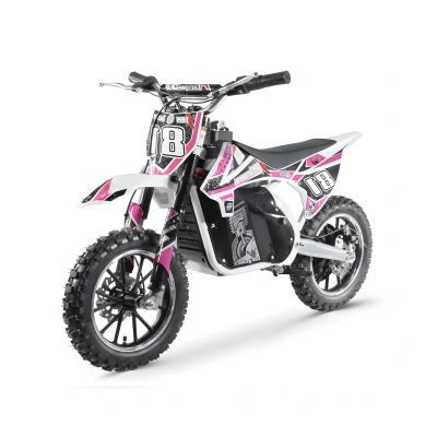 Mini cross elektryczny XTRM MX 500W - koła 10/10 - różowy