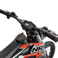 Mini cross pitbike elektryczny NRJ 2000W - prędkość 55km/h - koła 14/12 - czerwony