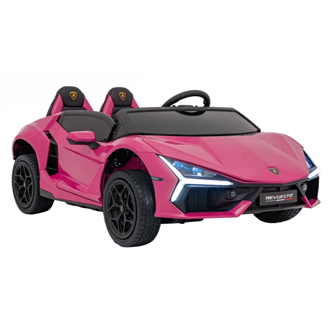 Autko na akumulator Lamborghini Revuelto XL STRONG 200W - różowy