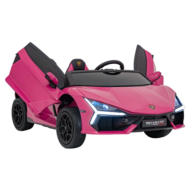Autko na akumulator Lamborghini Revuelto XL STRONG 200W - różowy