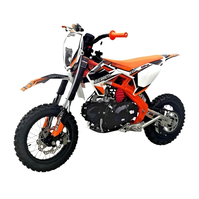 Mini cross enduro spalinowy EGL Berreta 110cc - 14/12 - pomarańczowy