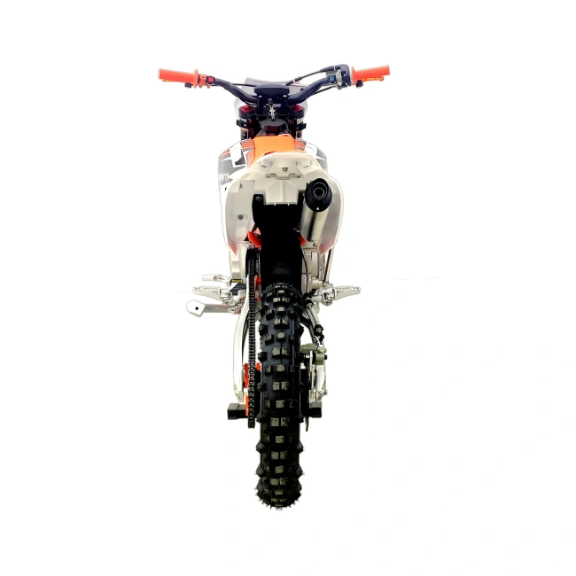 Cross enduro spalinowy EGL Berreta 150cc - koła 17/14 - pomarańczowy