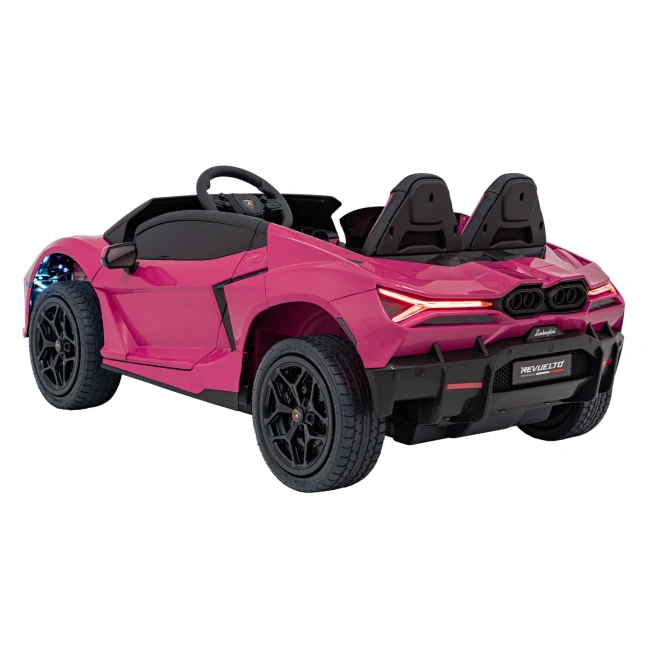 Autko na akumulator Lamborghini Revuelto XL STRONG 200W - różowy