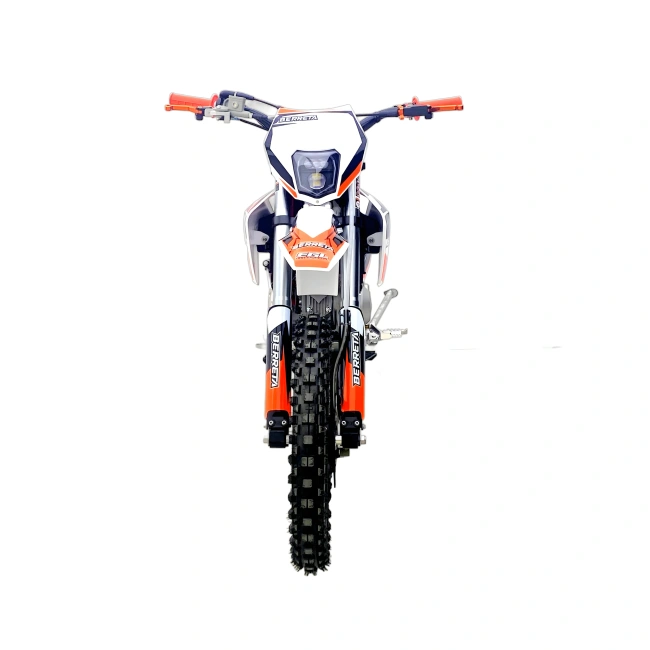 Cross enduro spalinowy EGL Berreta 150cc - koła 17/14 - pomarańczowy