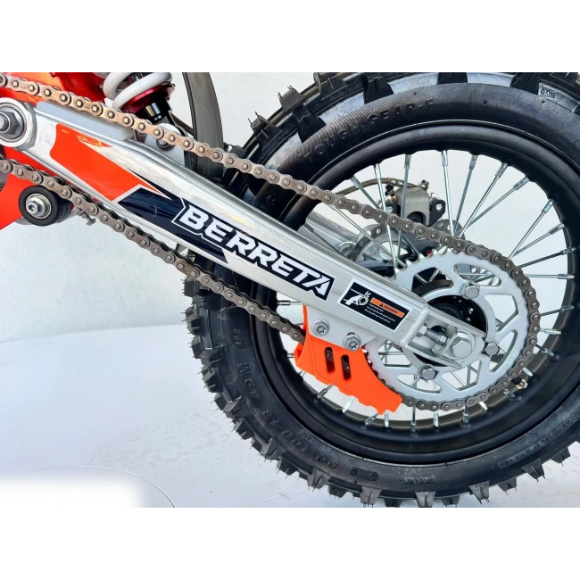 Cross spalinowy EGL Berreta 150cc - 70km/h -  koła 17/14 - pomarańczowy