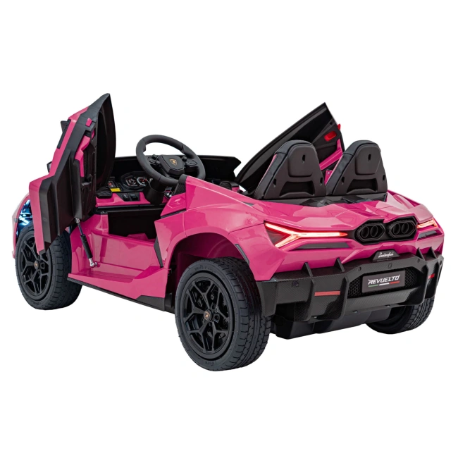 Autko na akumulator Lamborghini Revuelto XL STRONG 200W - różowy