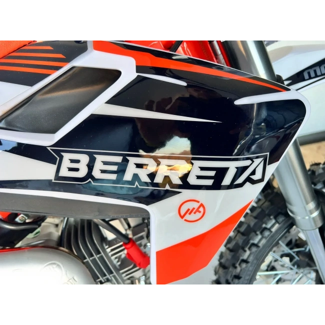 Cross spalinowy EGL Berreta 150cc - 70km/h -  koła 17/14 - pomarańczowy