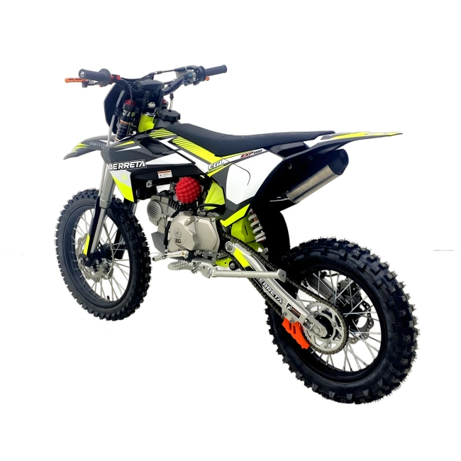 Cross enduro spalinowy EGL Berreta 150cc - koła 17/14 - zielony