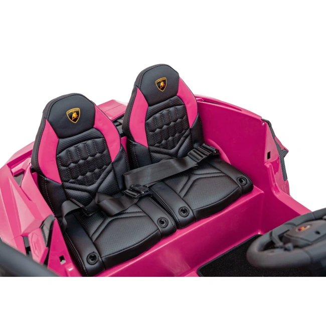 Autko na akumulator Lamborghini Revuelto XL STRONG - 200W - 15km/h - różowy