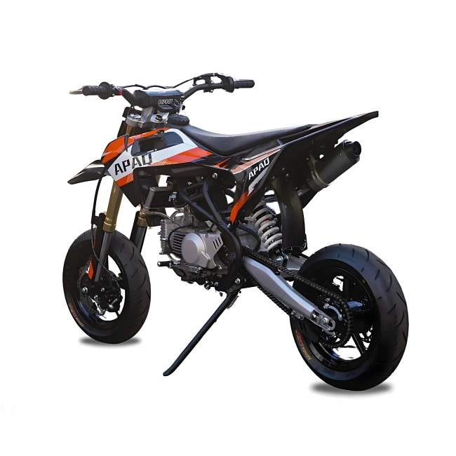 Cross spalinowy Apaq Supermoto 160cc - koła 12/12 - pomarańczowy
