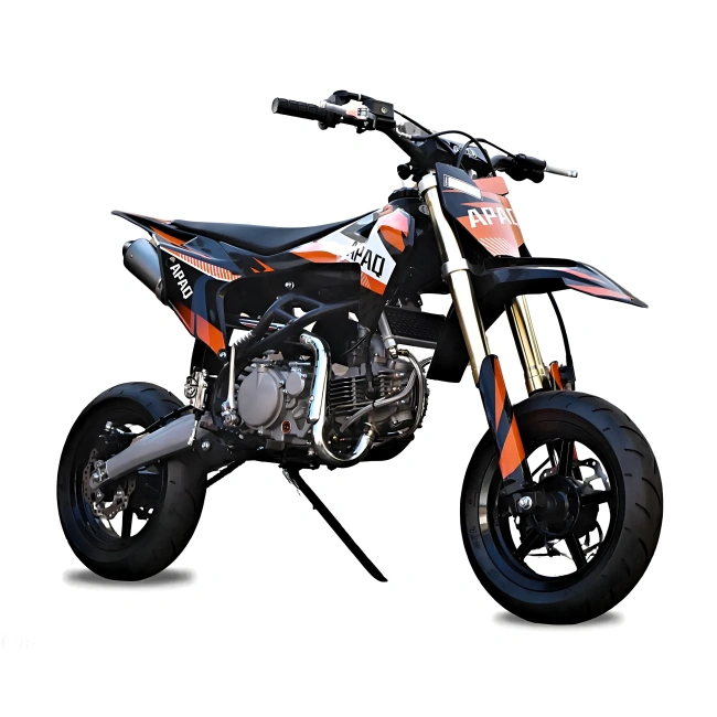 Cross spalinowy Apaq Supermoto 160cc - koła 12/12 - pomarańczowy