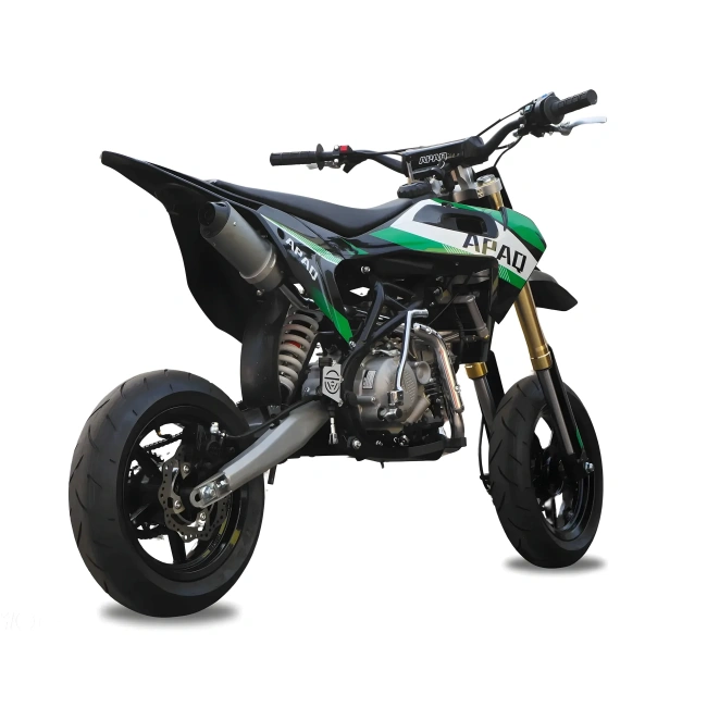 Cross spalinowy Apaq Supermoto 190cc - koła 12/12 - zielony