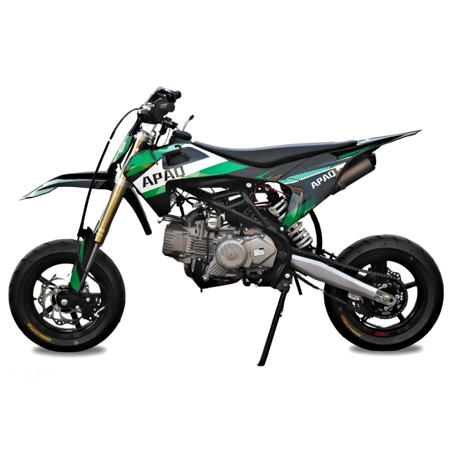 Cross spalinowy Apaq Supermoto 190cc - koła 12/12 - zielony