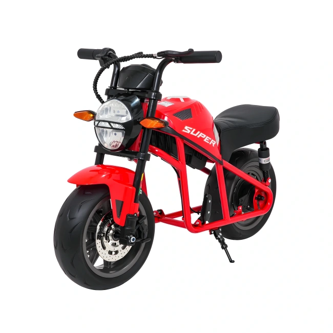 Motorek elektryczny dla dzieci od 3lat+ Supermoto 300W - czerwony