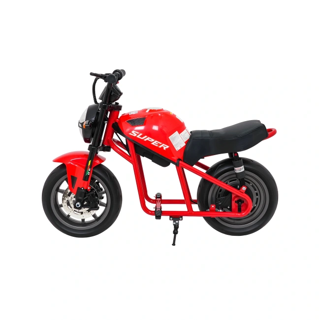 Motorek elektryczny dla dzieci od 3lat+ Supermoto 300W - czerwony