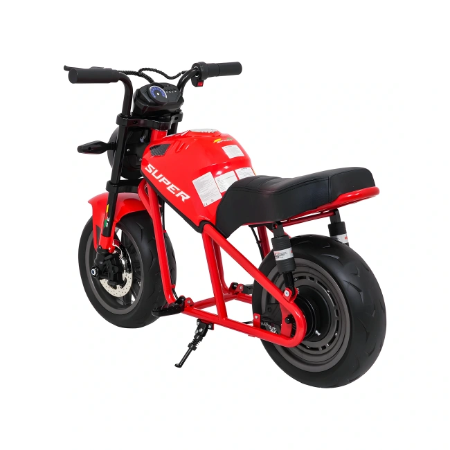 Motorek elektryczny dla dzieci od 3lat+ Supermoto 300W - czerwony