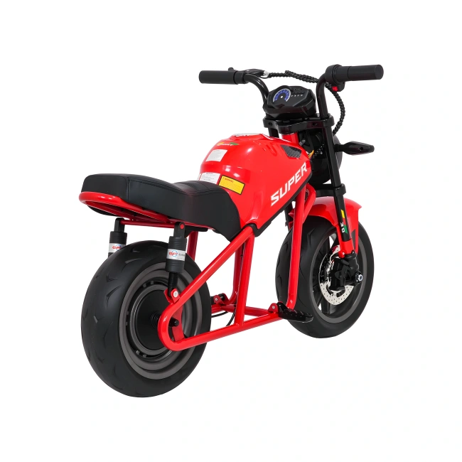 Motorek elektryczny dla dzieci od 3lat+ Supermoto 300W - czerwony