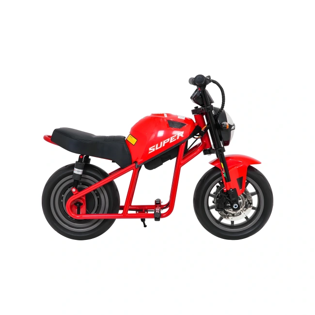 Motorek elektryczny dla dzieci od 3lat+ Supermoto 300W - czerwony