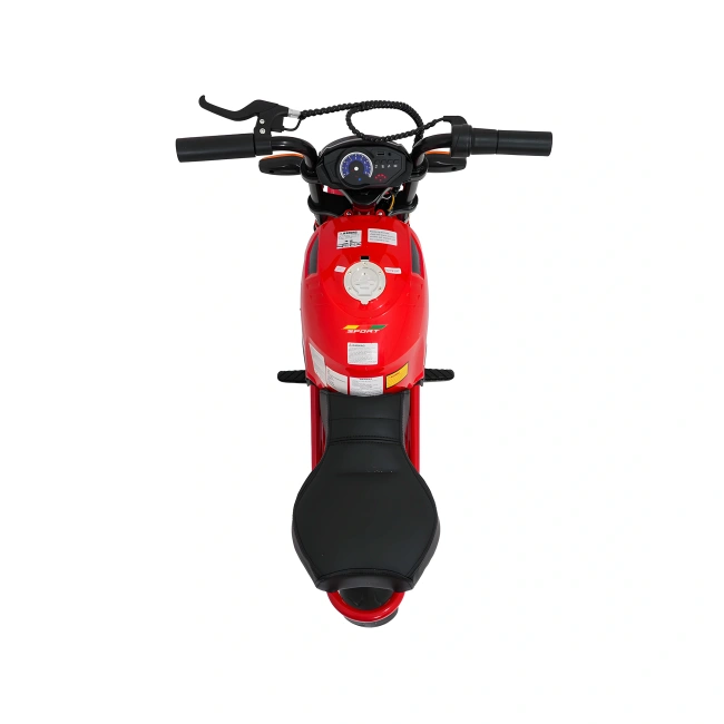 Motorek elektryczny dla dzieci od 3lat+ Supermoto 300W - czerwony