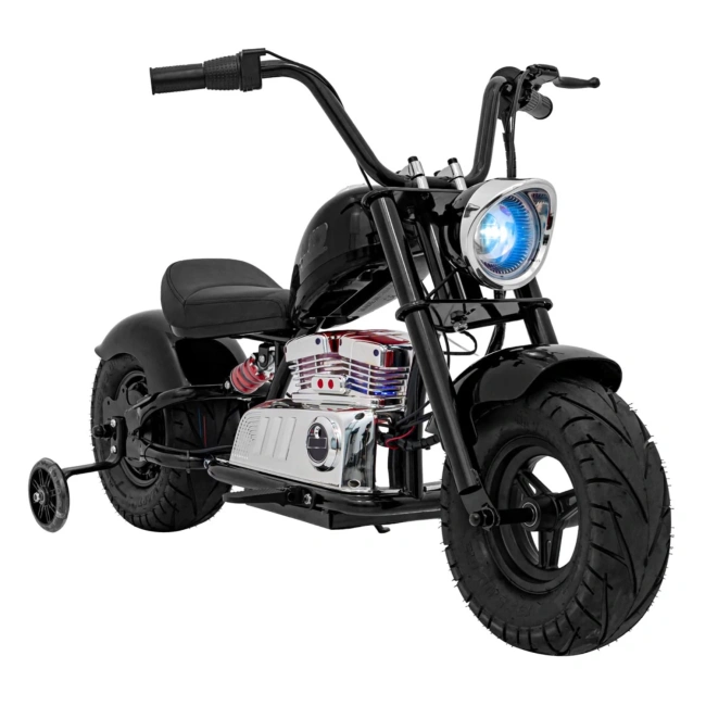Motorek Elektryczny Dla Dzieci Chopper Warrior - 350W - czarny
