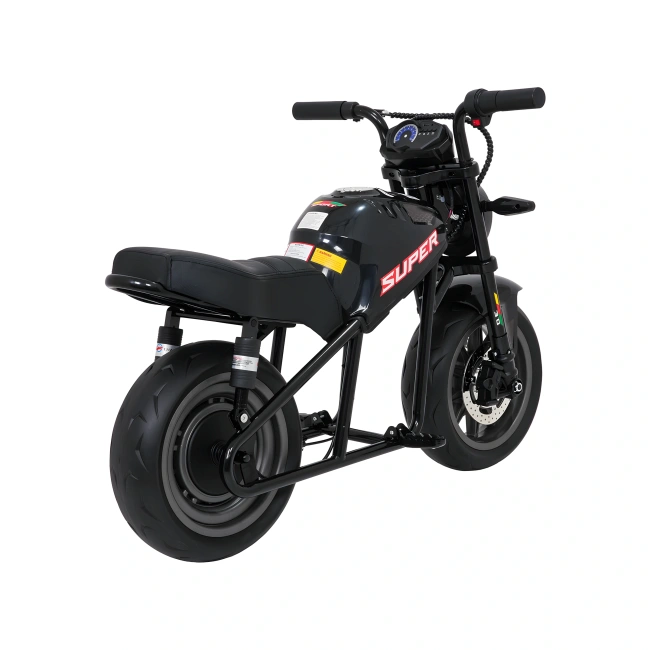 Motorek elektryczny dla dzieci 3lat+ - Supermoto 300W - czarny