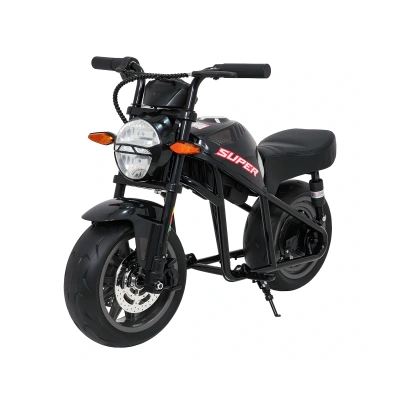 Motorek elektryczny dla dzieci 3lat+ - Supermoto 300W - czarny