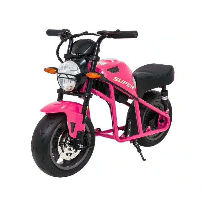 Motorek dla dzieci elektryczny Supermoto 300W - różowy