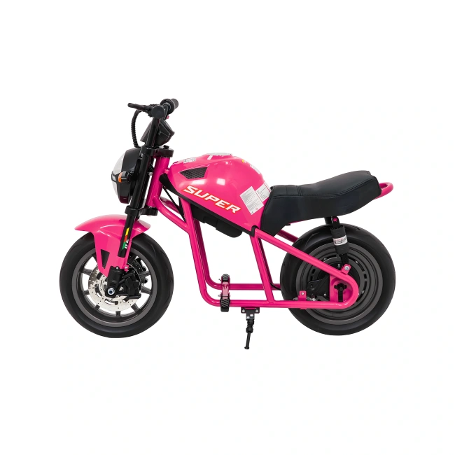 Motorek dla dzieci elektryczny Supermoto 300W - różowy