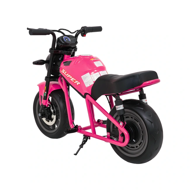 Motorek dla dzieci elektryczny Supermoto 300W - różowy