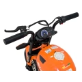 Motorek elektryczny Supermoto 300W dla dzieci 3-4-5lat - pomarańczowy - 18km/h
