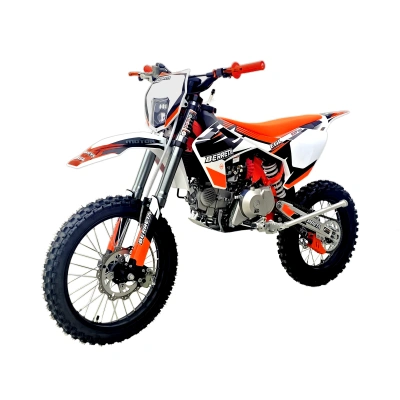 Cross enduro spalinowy EGL Berreta 150cc - koła 17/14 - pomarańczowy