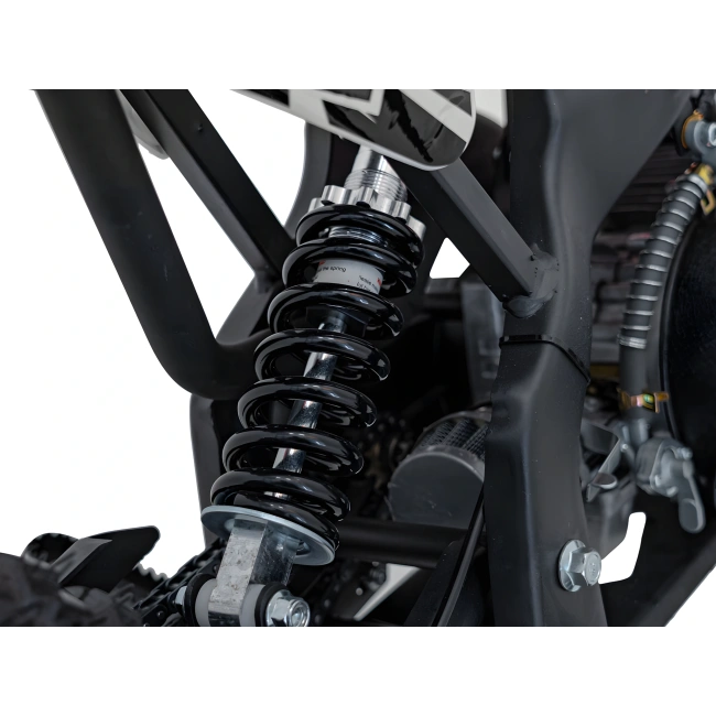 Mini cross spalinowy Storm 49cc - na kołach 10/10 - prędkość 40km/h - czarny