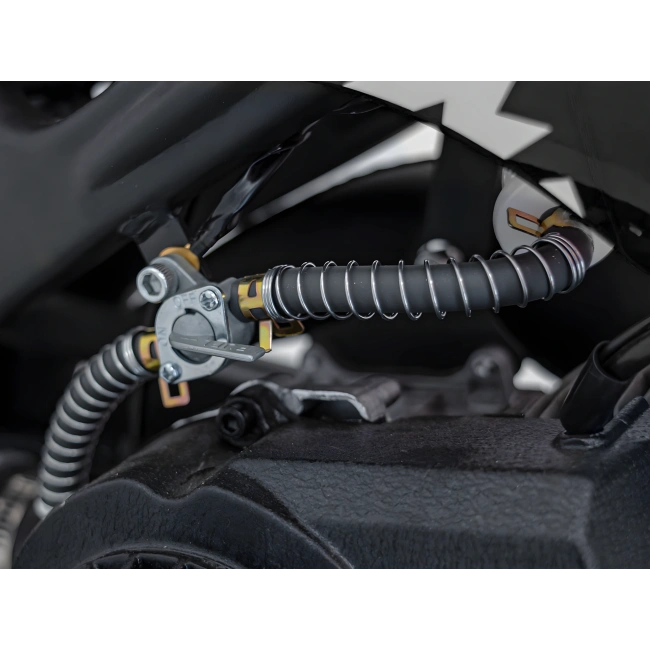 Mini cross spalinowy Storm 49cc - na kołach 10/10 - prędkość 40km/h - czarny