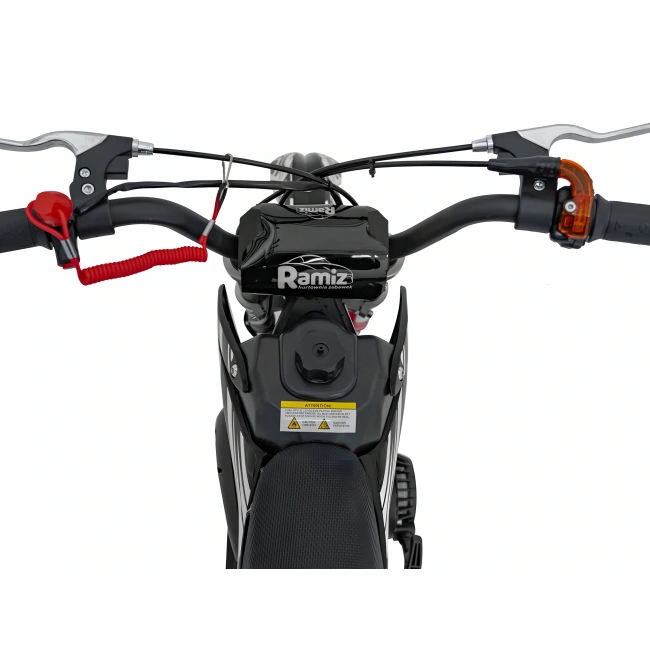 Mini cross spalinowy Storm 49cc - na kołach 10/10 - prędkość 40km/h - czarny