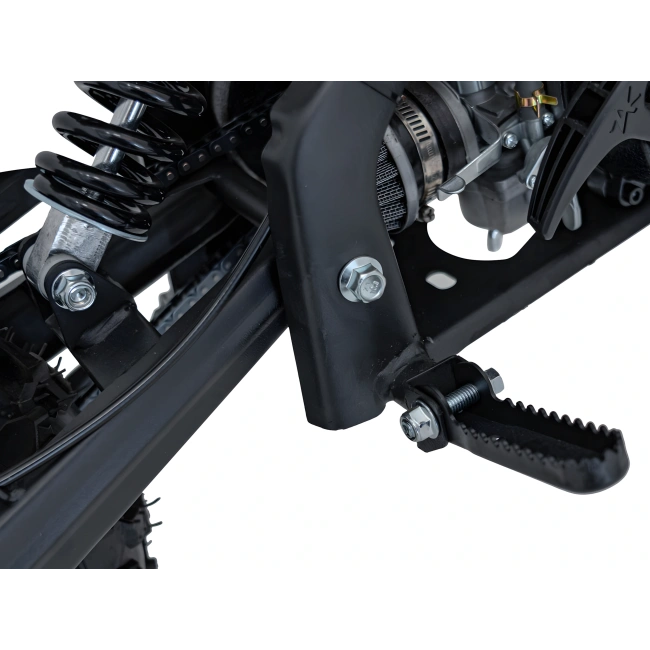 Mini cross spalinowy Storm 49cc - na kołach 10/10 - prędkość 40km/h - czerowny