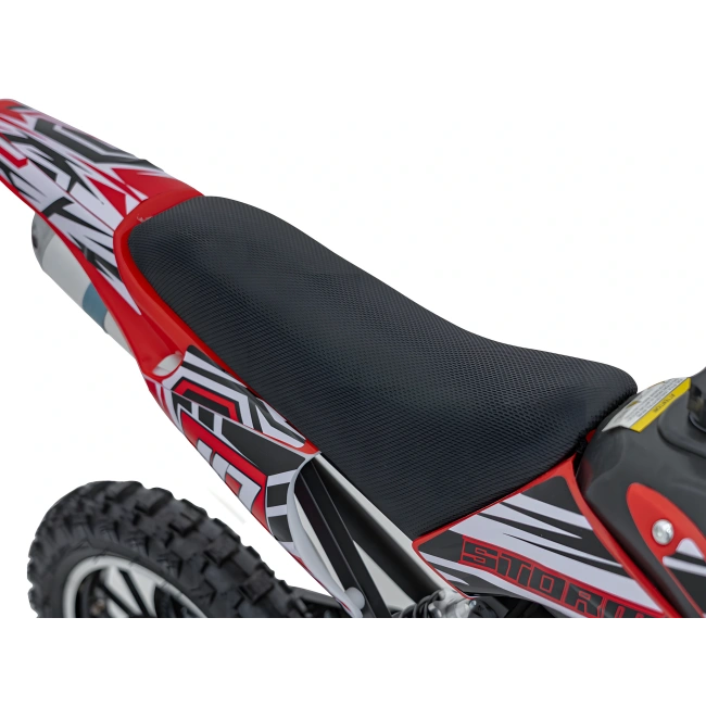 Mini cross spalinowy Storm 49cc - na kołach 10/10 - prędkość 40km/h - czerowny