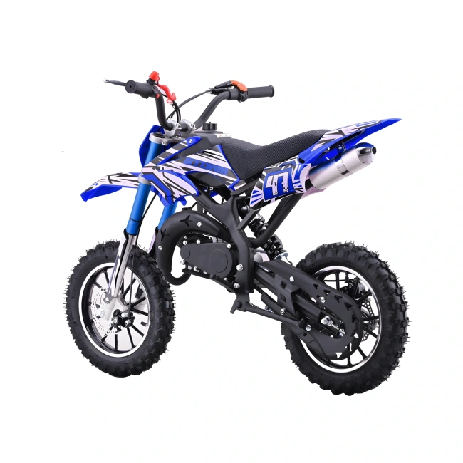 Mini cross spalinowy dla dzieci 4-7 lat -  Storm 49cc - niebieski