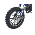 Mini cross spalinowy Storm 49cc - na kołach 10/10 - prędkość 40km/h - niebieski