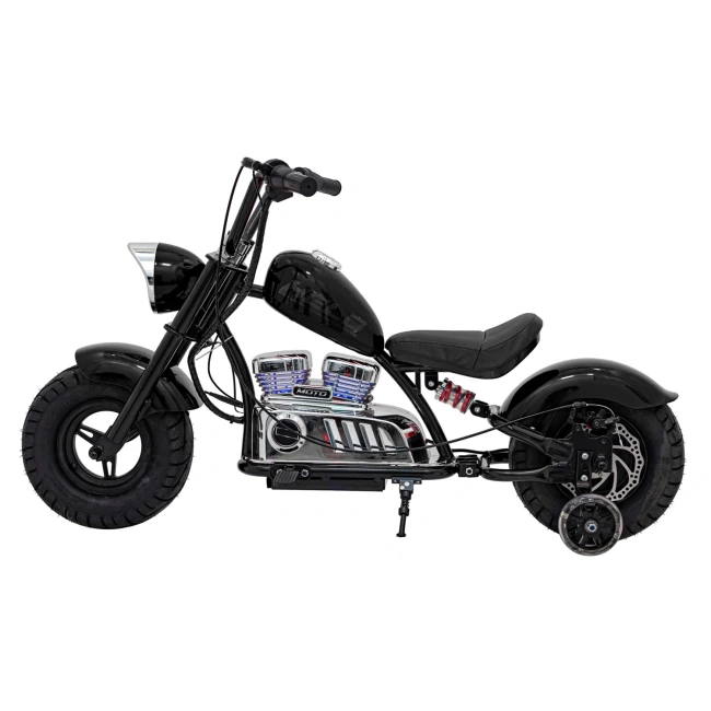 Mini motor elektryczny Chopper Warrior - 350W - czarny - dla dzieci 4+