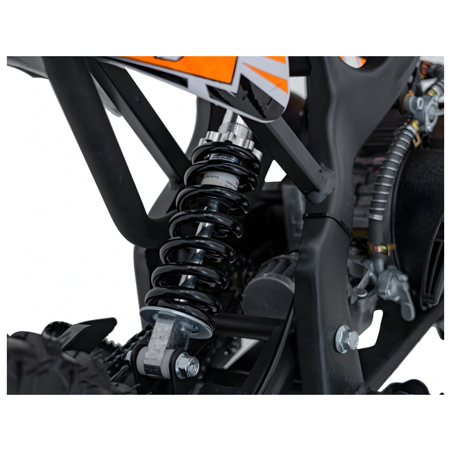 Mini cross spalinowy Storm 49cc - na kołach 10/10 - prędkość 40km/h - pomarańczowy