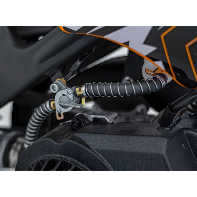 Mini cross spalinowy Storm 49cc - na kołach 10/10 - prędkość 40km/h - pomarańczowy