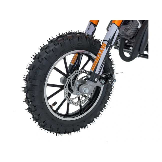 Mini cross spalinowy Storm 49cc - na kołach 10/10 - prędkość 40km/h - pomarańczowy