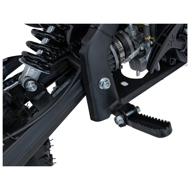 Mini cross spalinowy Storm 49cc - na kołach 10/10 - prędkość 40km/h - zielony